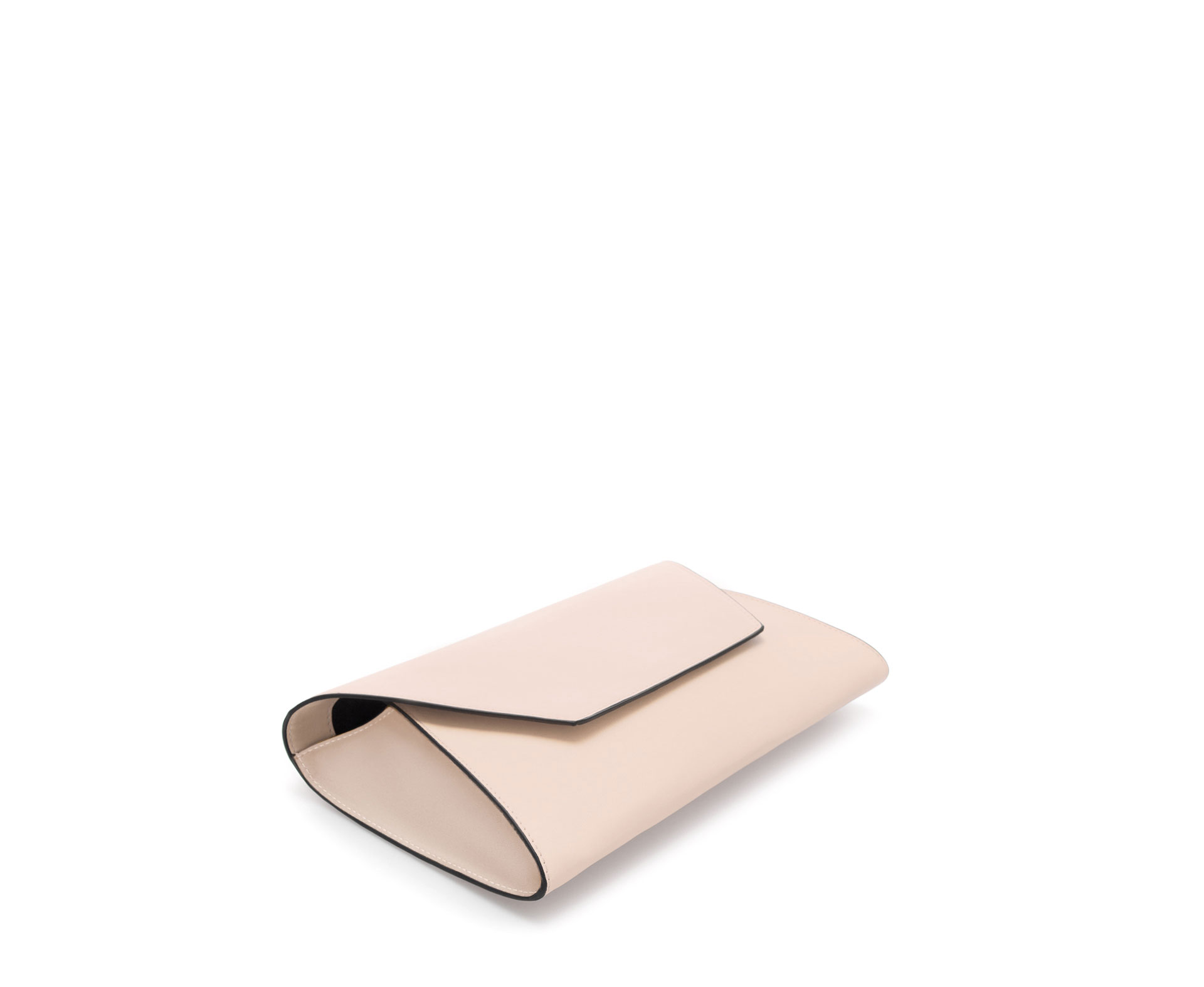 Zara Basic Clutch Bag in Pink Lyst