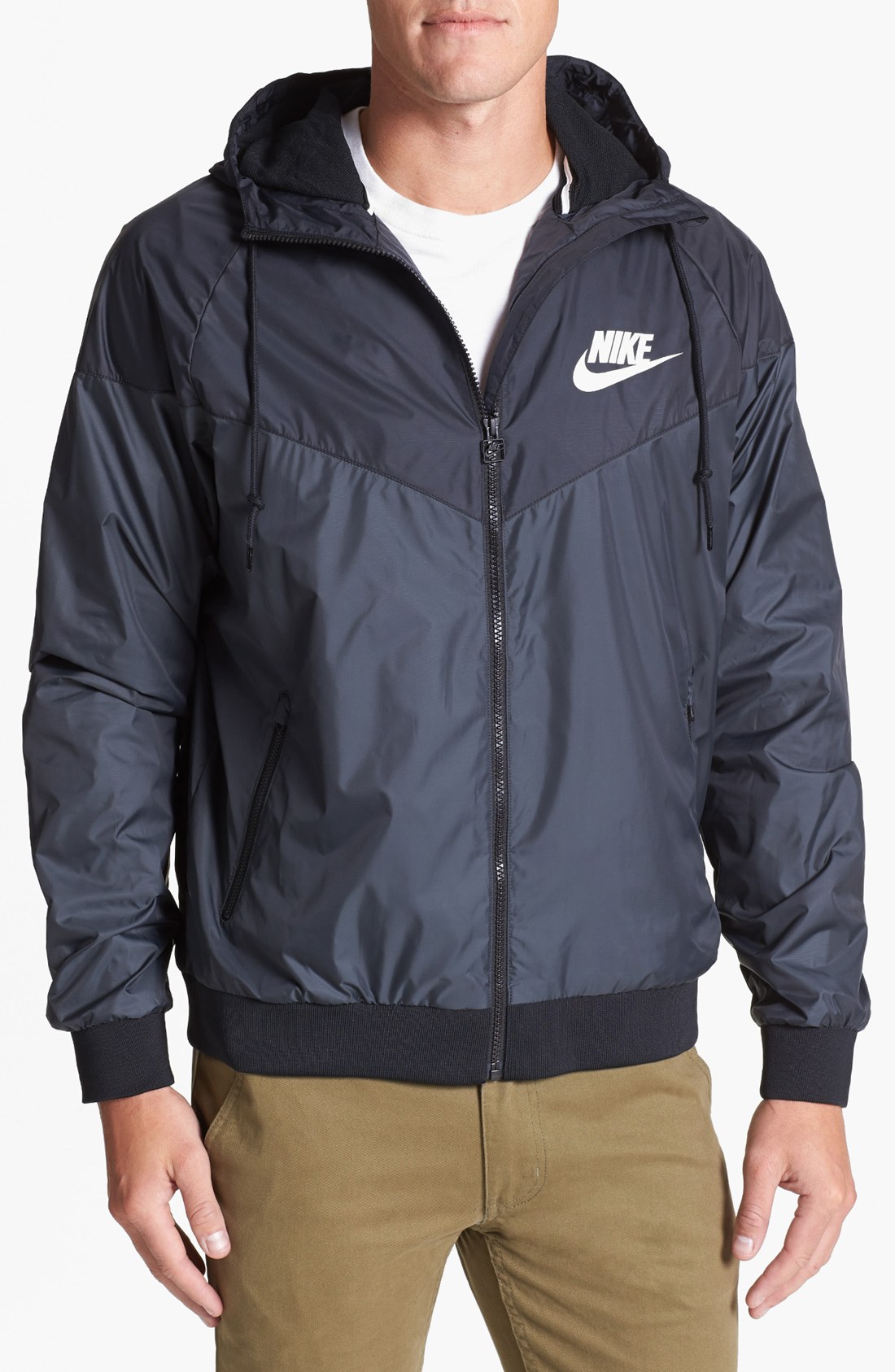 Nike Windrunner Hooded Jacket in Blue for Men  Lyst