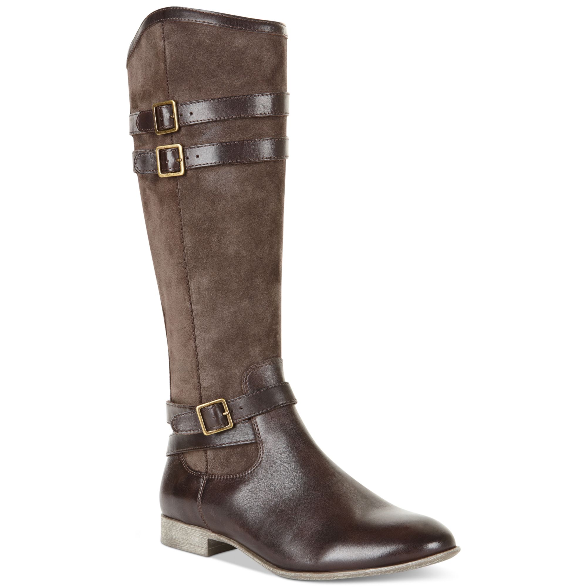 Hush Puppies® Farland Tall Boots in Brown | Lyst