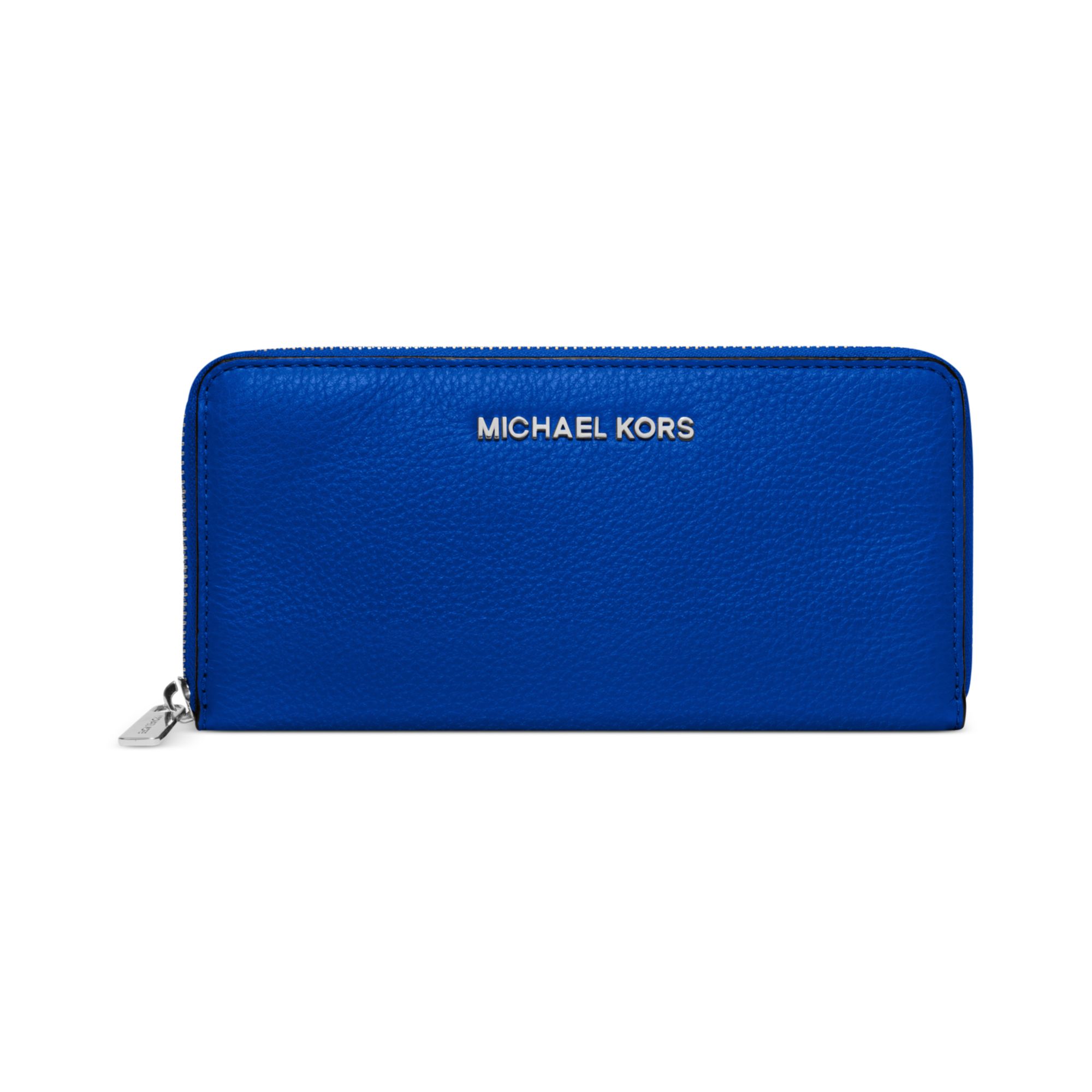 michael kors bedford wallet blue