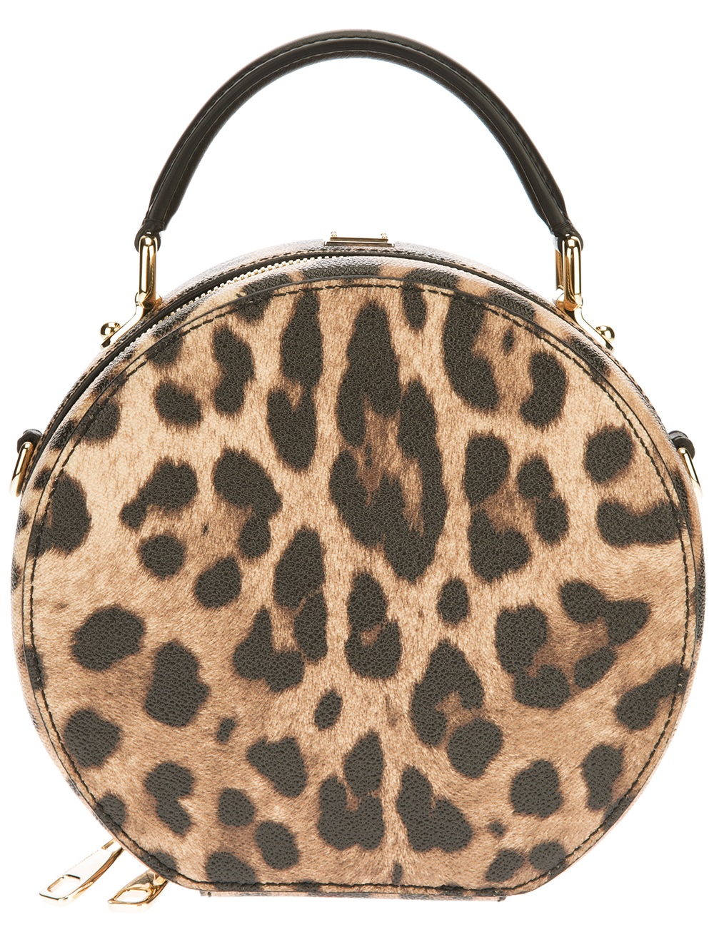 fluffy leopard print shoulder bag