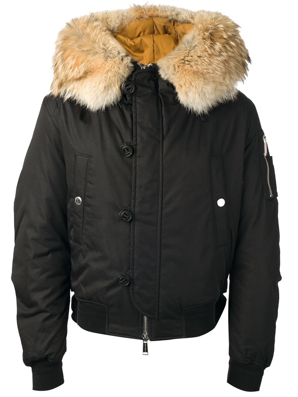 Dsquared2 Padded Jacket in Black for Men | Lyst