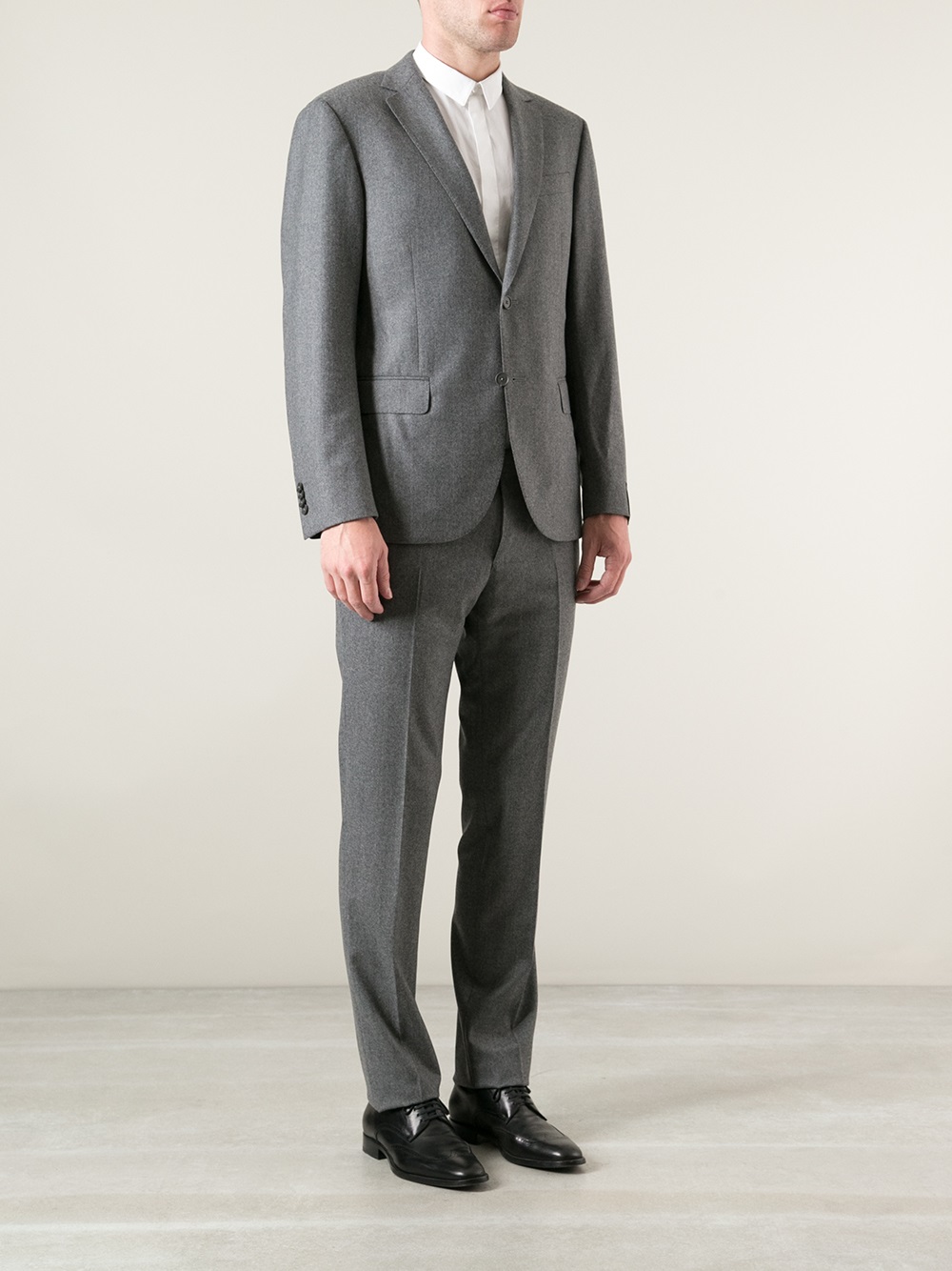 Lyst - Ermenegildo Zegna Wool Suit in Gray for Men