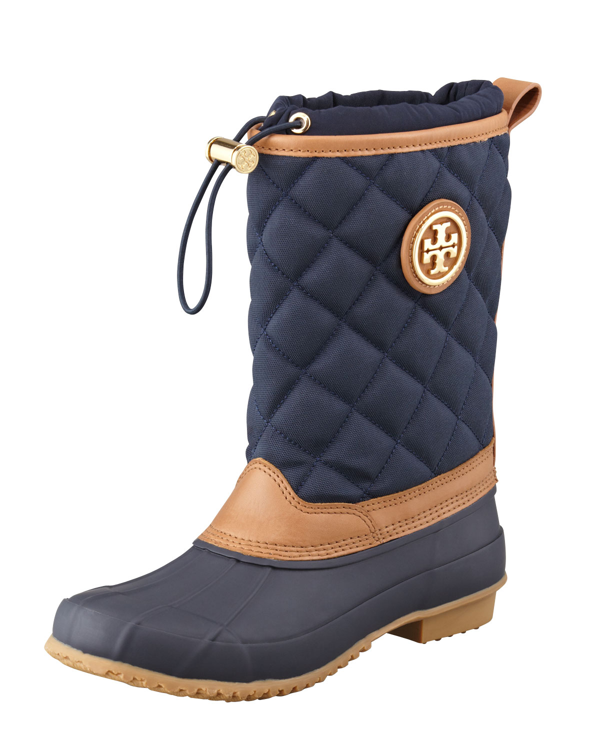 tory burch quilted riding boots