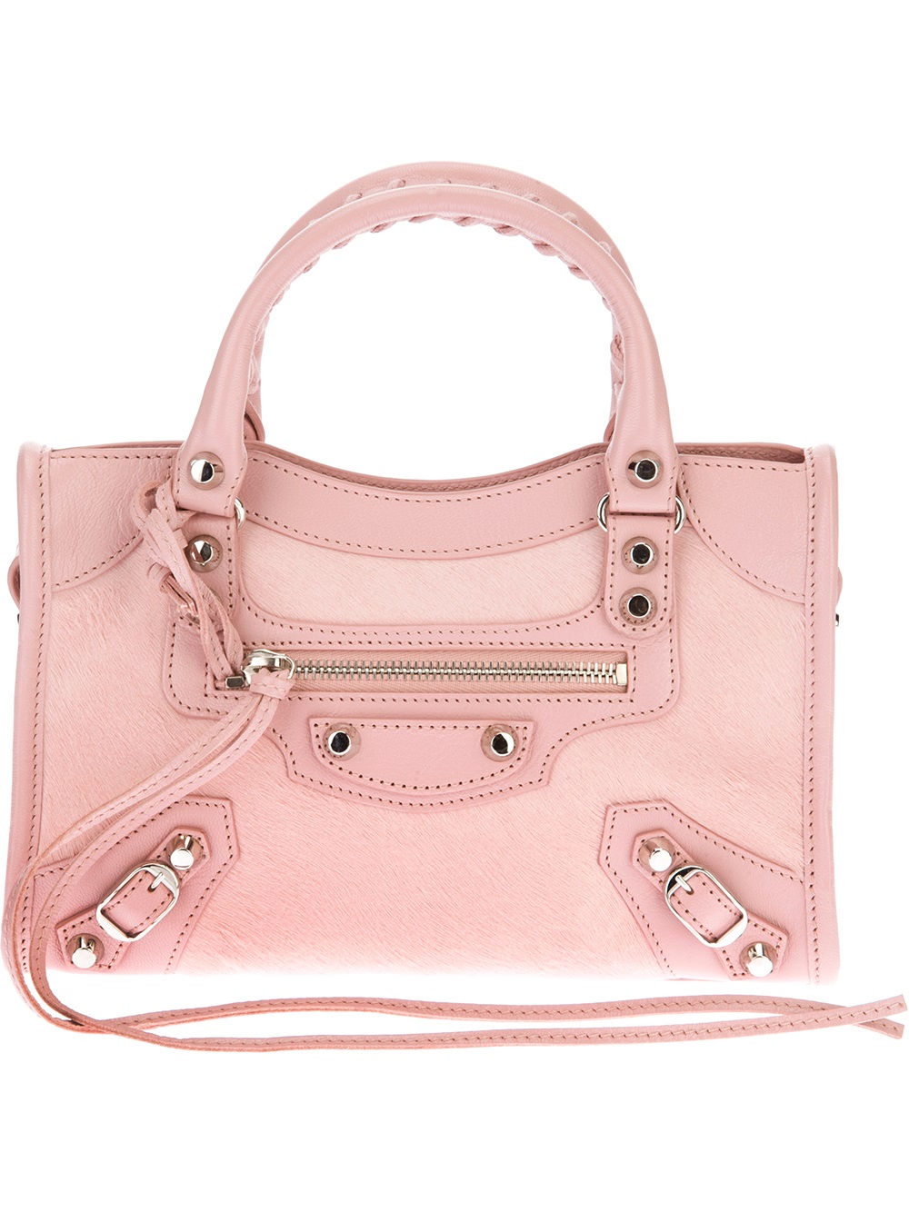 pink balenciaga mini city