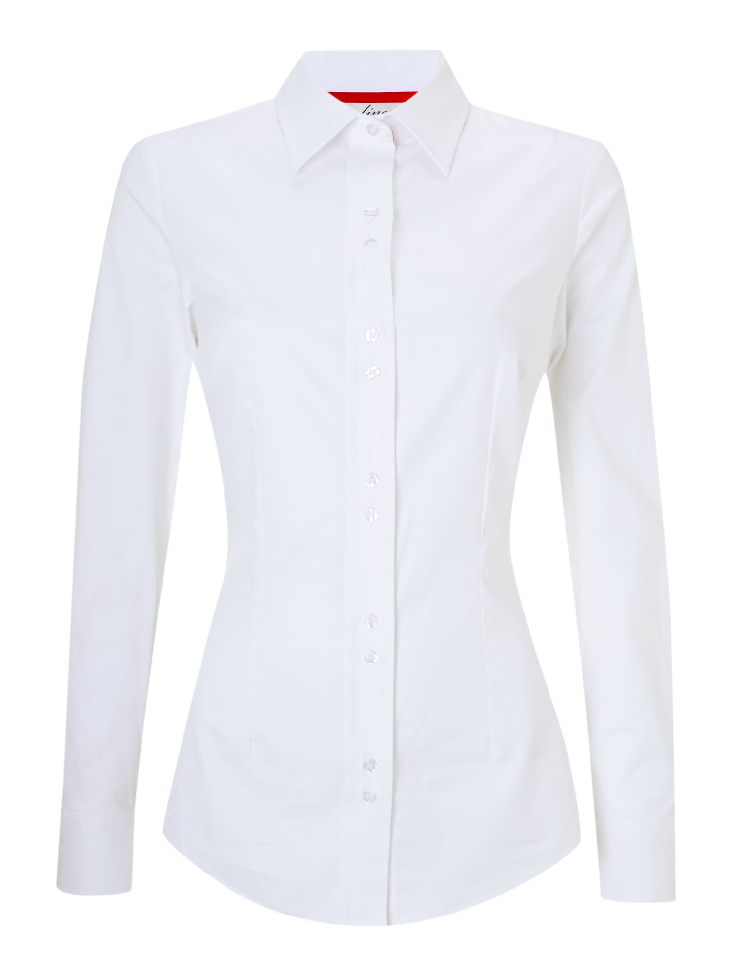Linea Hawes and Curtis White Stretch Shirt in White | Lyst