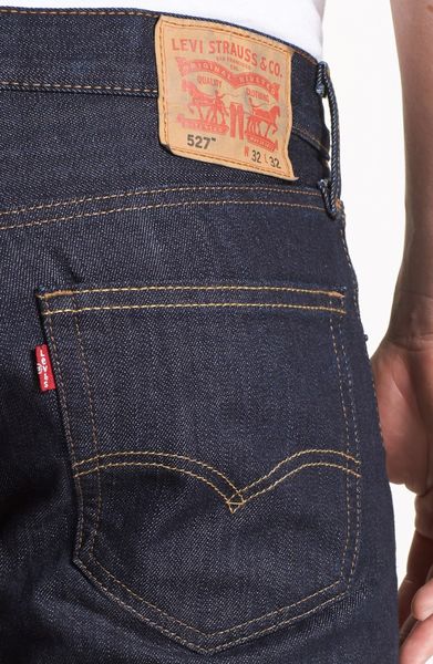 Levi's 527 Bootcut Jeans in Blue for Men (Tumbled Rigid) | Lyst
