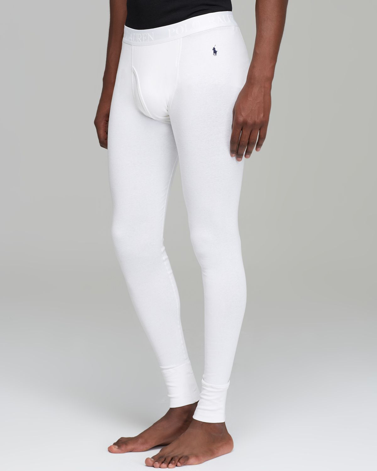 Polo ralph lauren Long John Pants in White for Men | Lyst