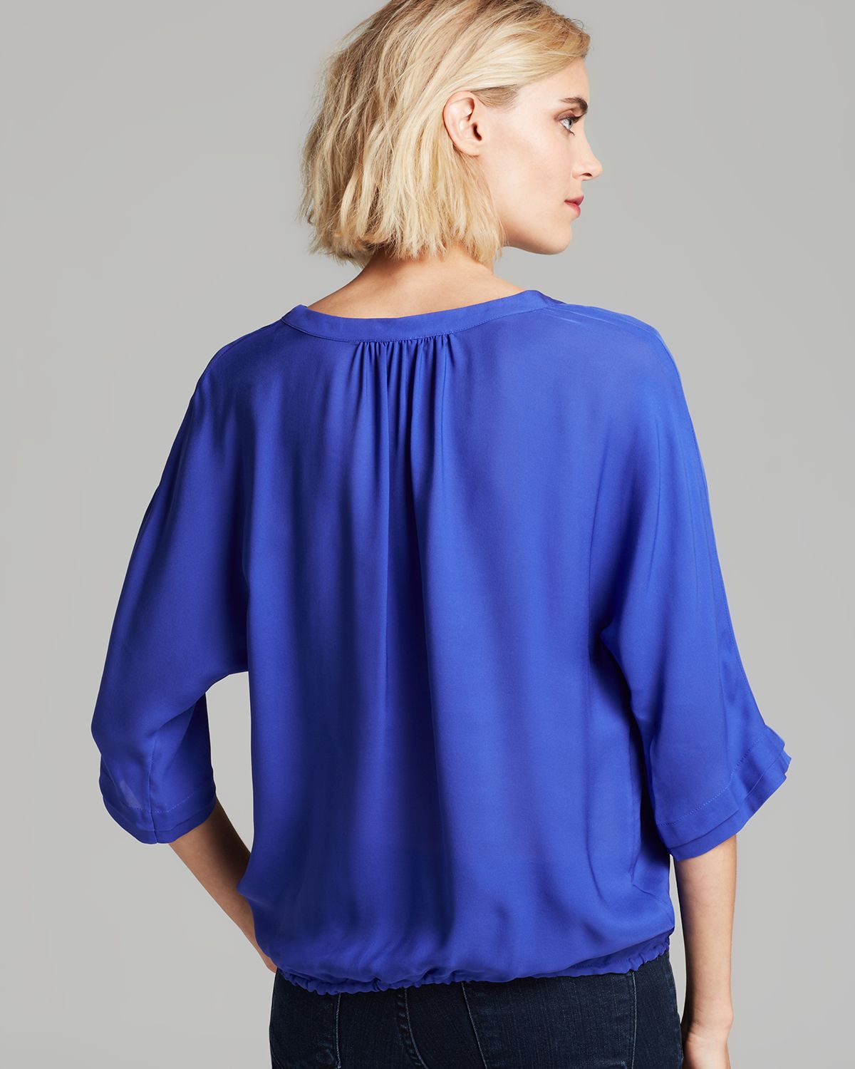 Joie Blouse Marru Silk In Blue - Lyst