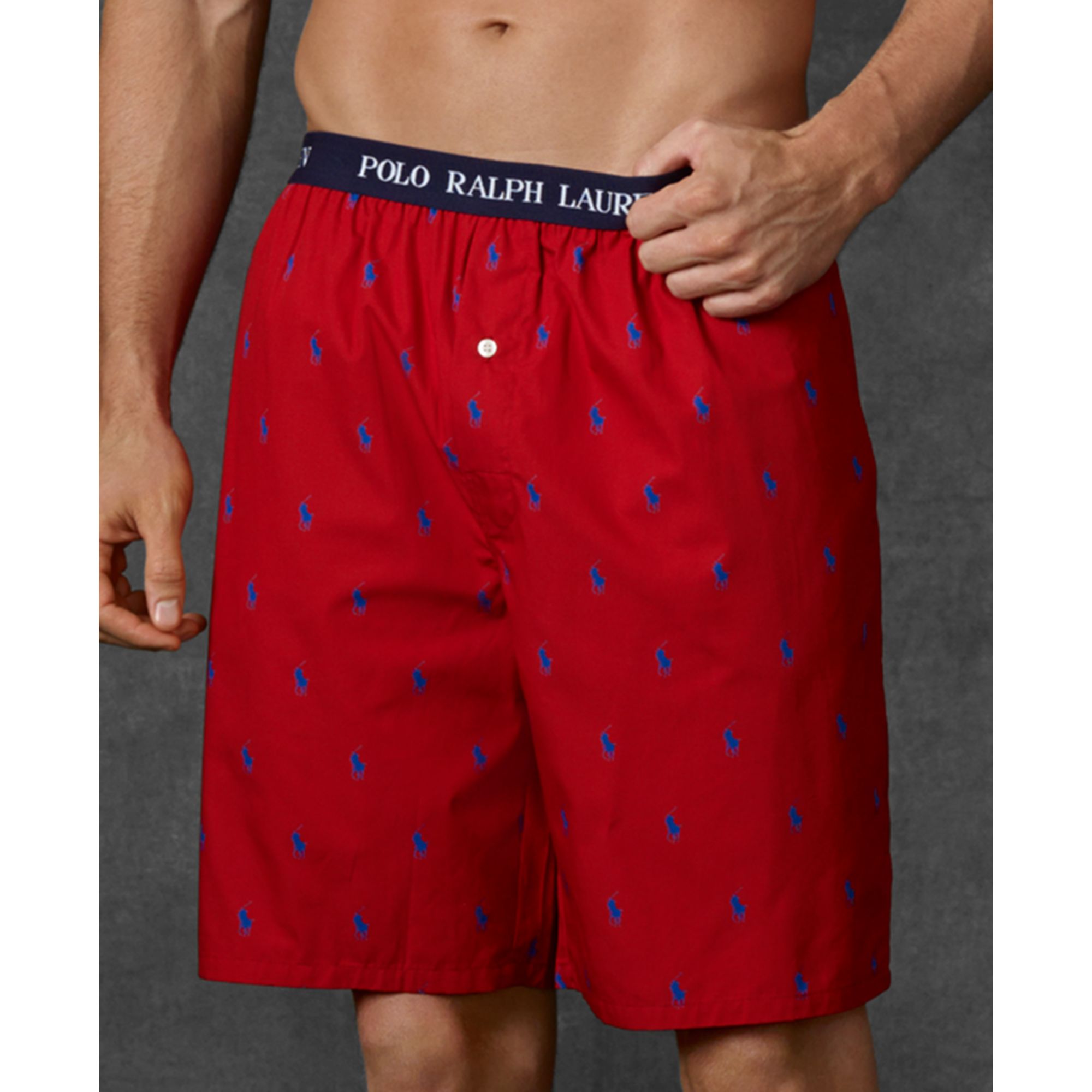 ralph lauren allover pony chinos