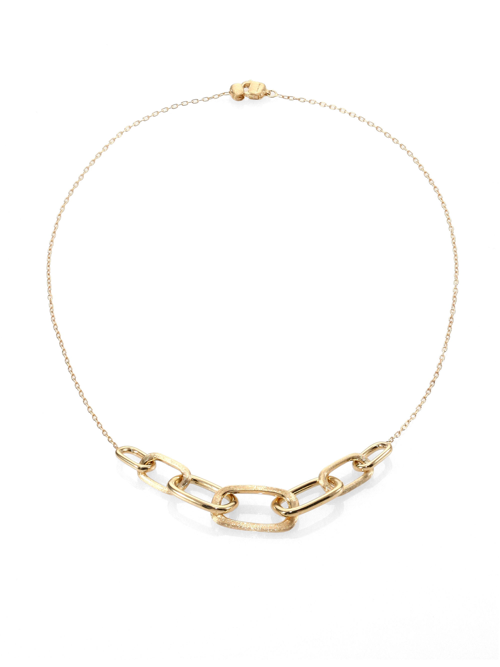 Lyst - Marco Bicego Murano 18k Yellow Gold Link Necklace in Metallic