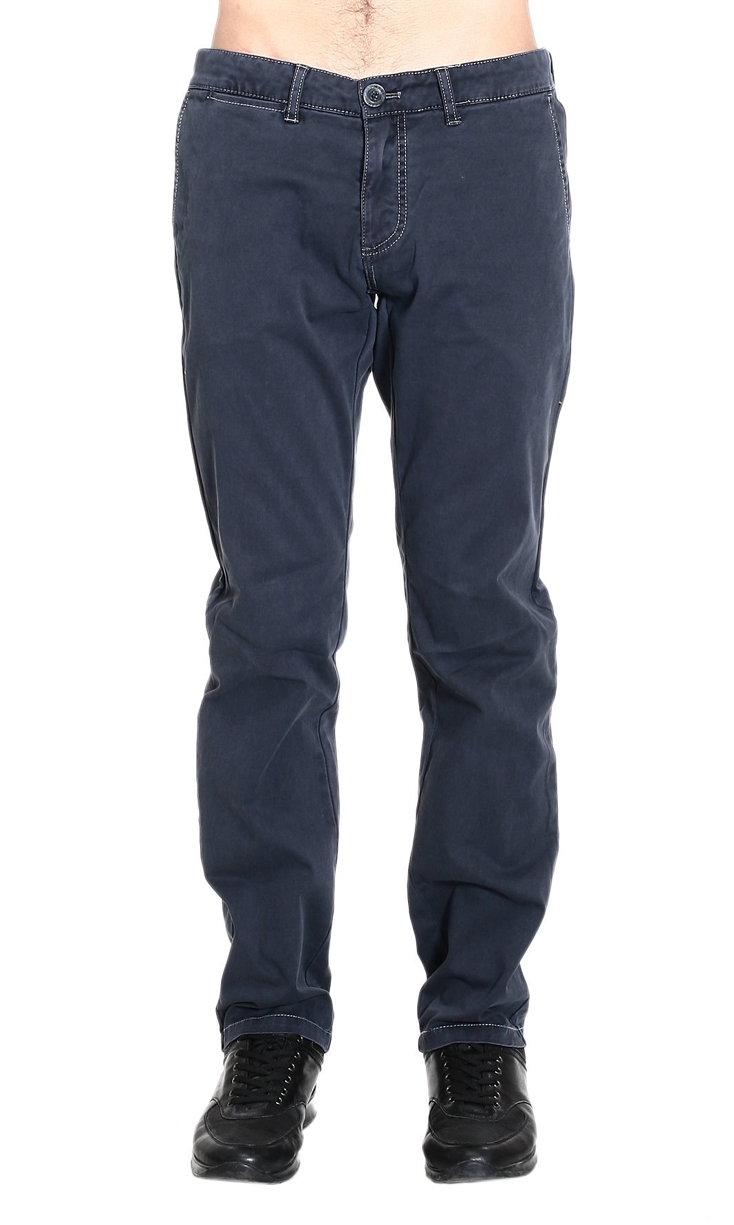 Armani Jeans Trouser Slant Pocket Gabardine in Blue for Men (bleu) | Lyst