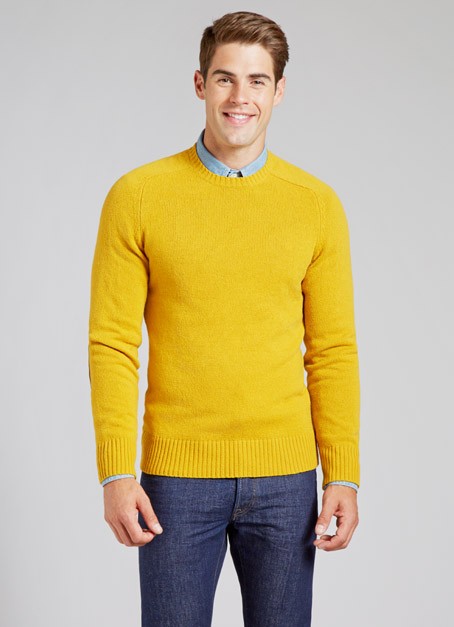Lyst - Bonobos Sweater in Yellow for Men