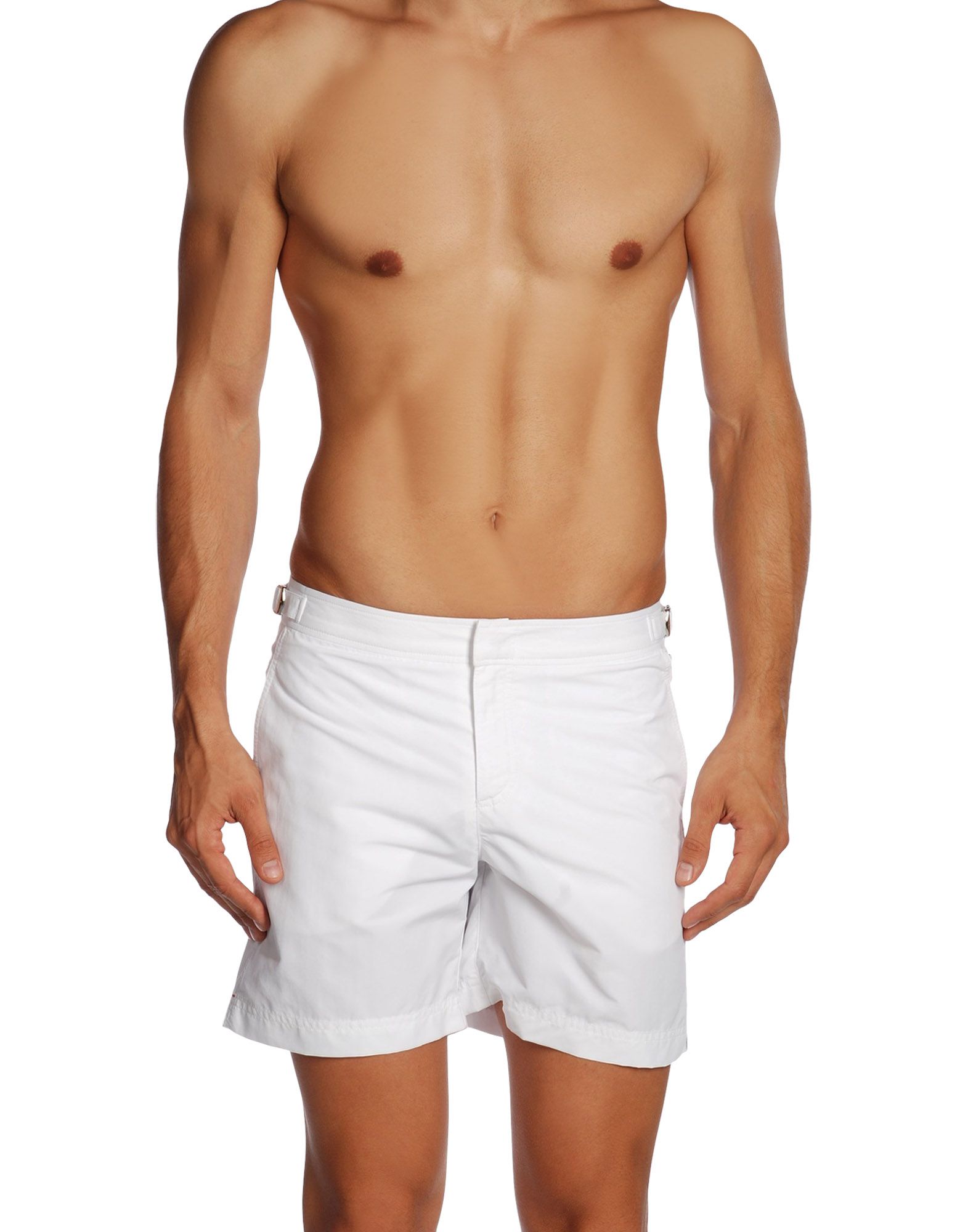 Orlebar Brown Swimming Trunks in White for Men | Lyst