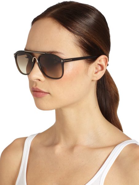 Tom ford round plastic sunglasses #4