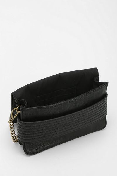 Urban Outfitters Deena Ozzy Hand Strap Clutch in Black | Lyst