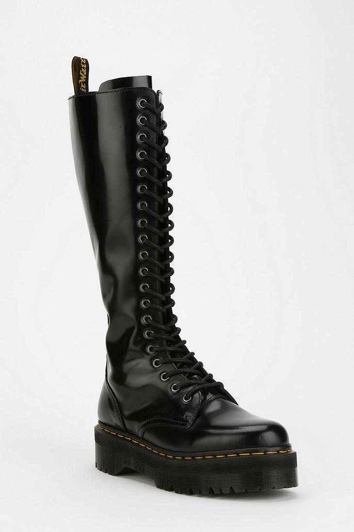Urban outfitters Dr Martens X Uo 20eye Platform Boot in Black | Lyst