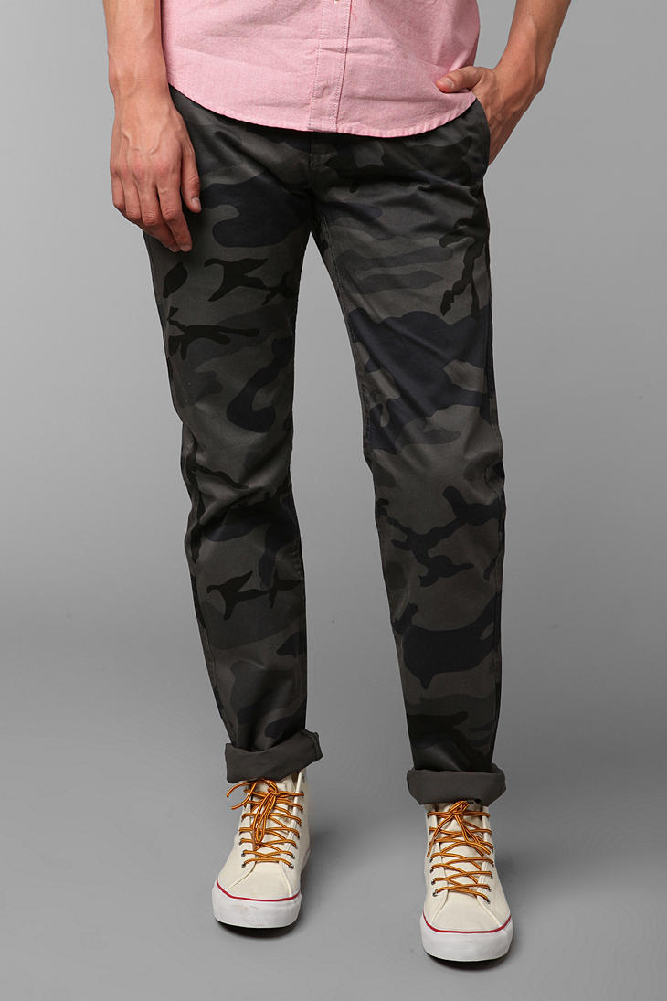 Lyst - Urban Outfitters Dockers Camo Alpha Khaki Pant in Gray for Men