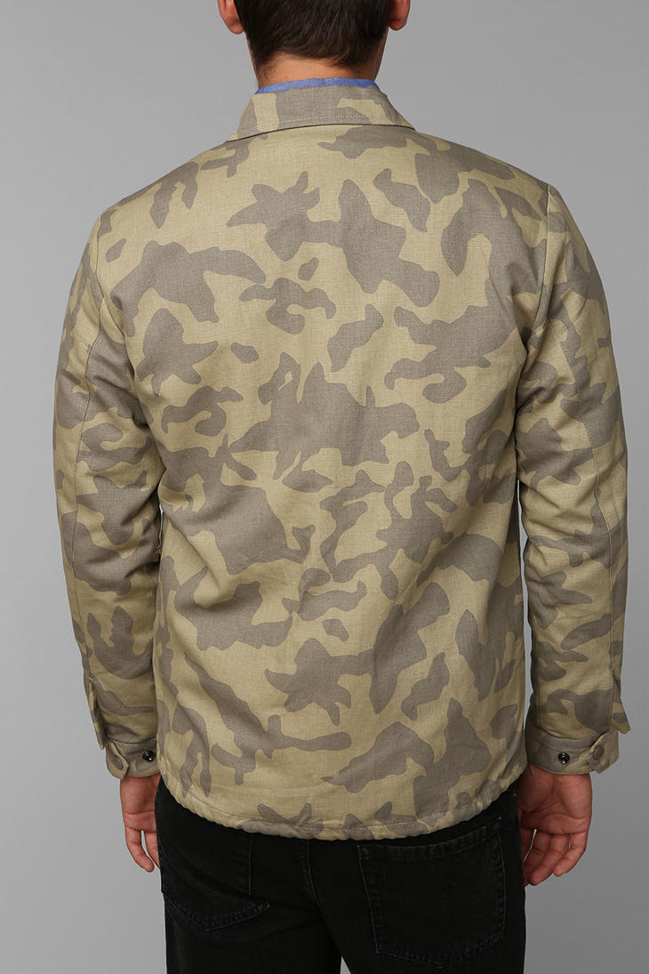 Urban outfitters Champion X Uo Camo Coachs Jacket for Men | Lyst