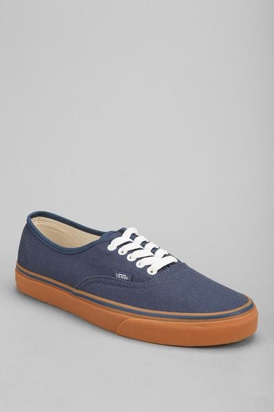 Vans Authentic Gum-Sole Men'S Sneaker in Blue for Men (NAVY) | Lyst