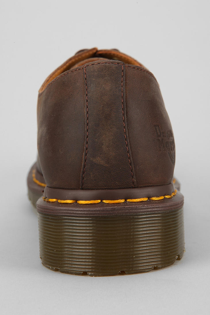 Lyst - Urban Outfitters Dr Martens Stanton 4eye Shoe in Brown for Men