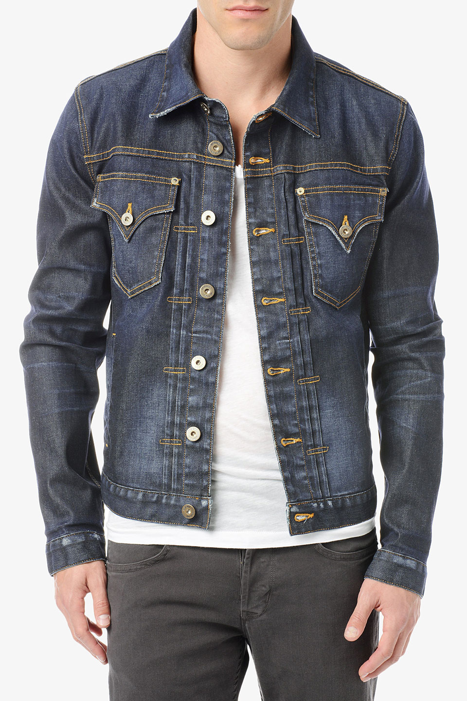 Hudson jeans Jean Jacket in Blue for Men | Lyst