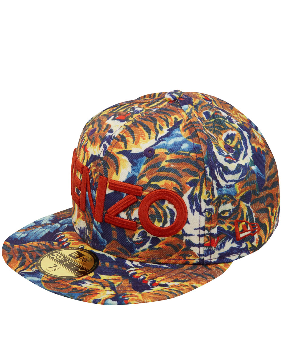 Kenzo New Era Flying Tiger Cap in Animal (tiger) | Lyst