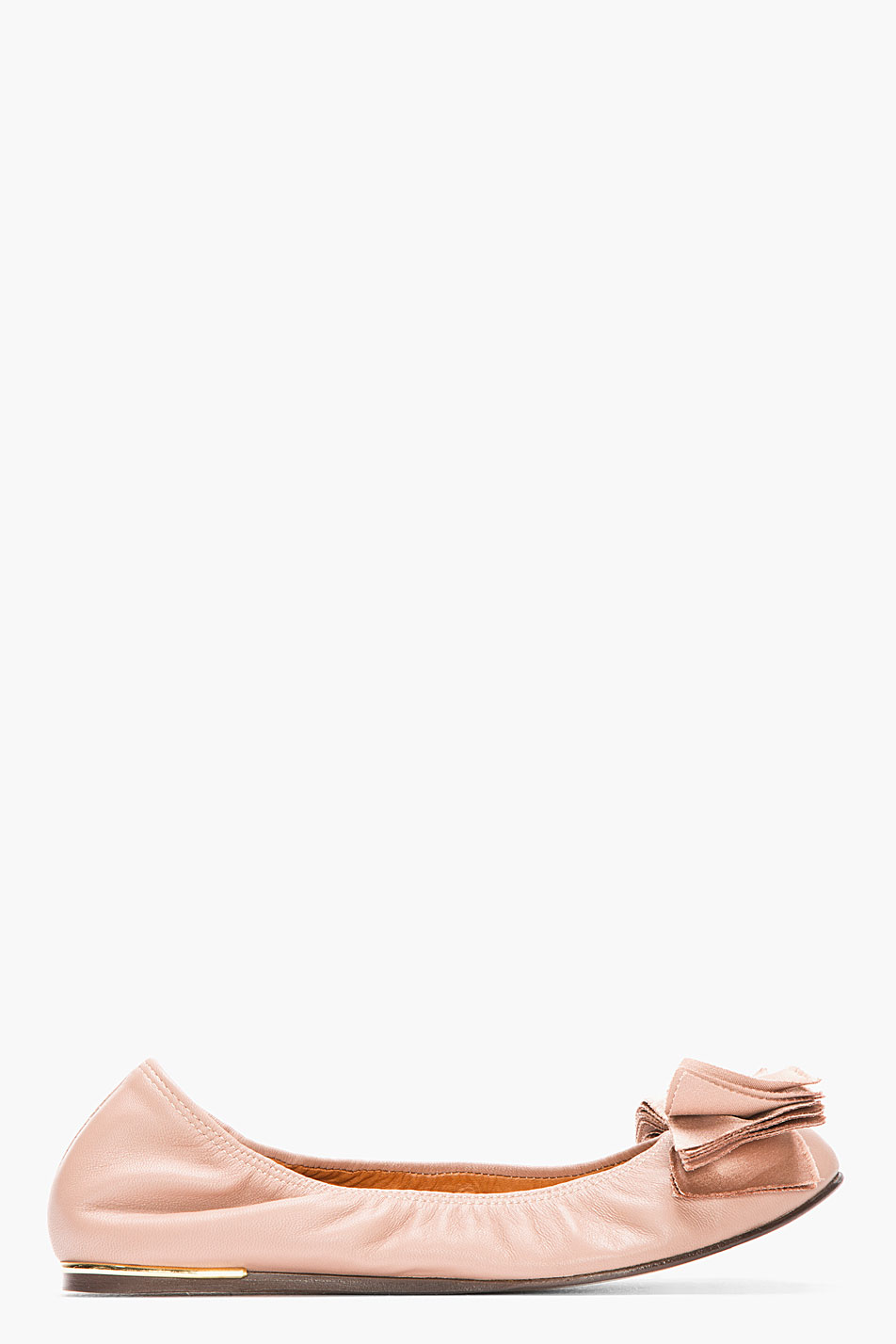 lanvin ballerina flats
