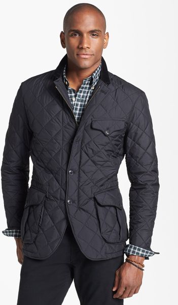 Polo Ralph Lauren Quilted Sportcoat in Black for Men (Polo Black) | Lyst