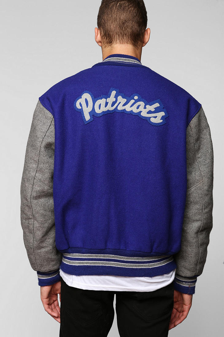 Lyst Urban Outfitters Vintage Coach Varsity Jacket in Blue for Men