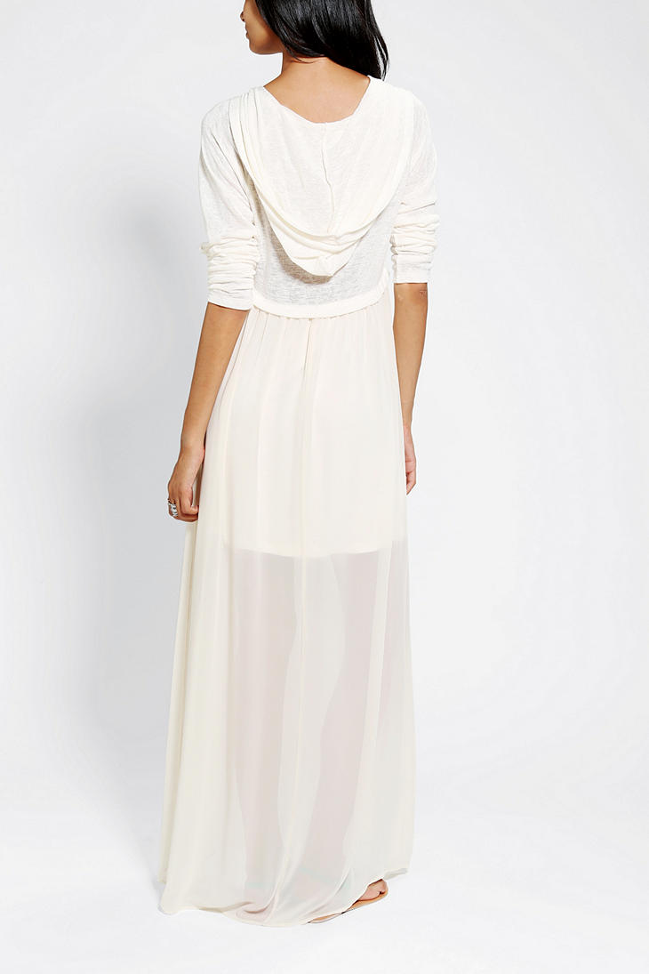 Hooded Maxi Dress