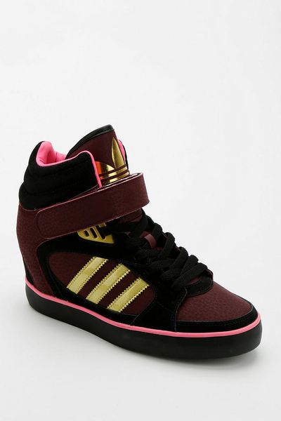 Urban Outfitters Adidas Amberlight Hidden Wedge High-Top Sneaker in ...