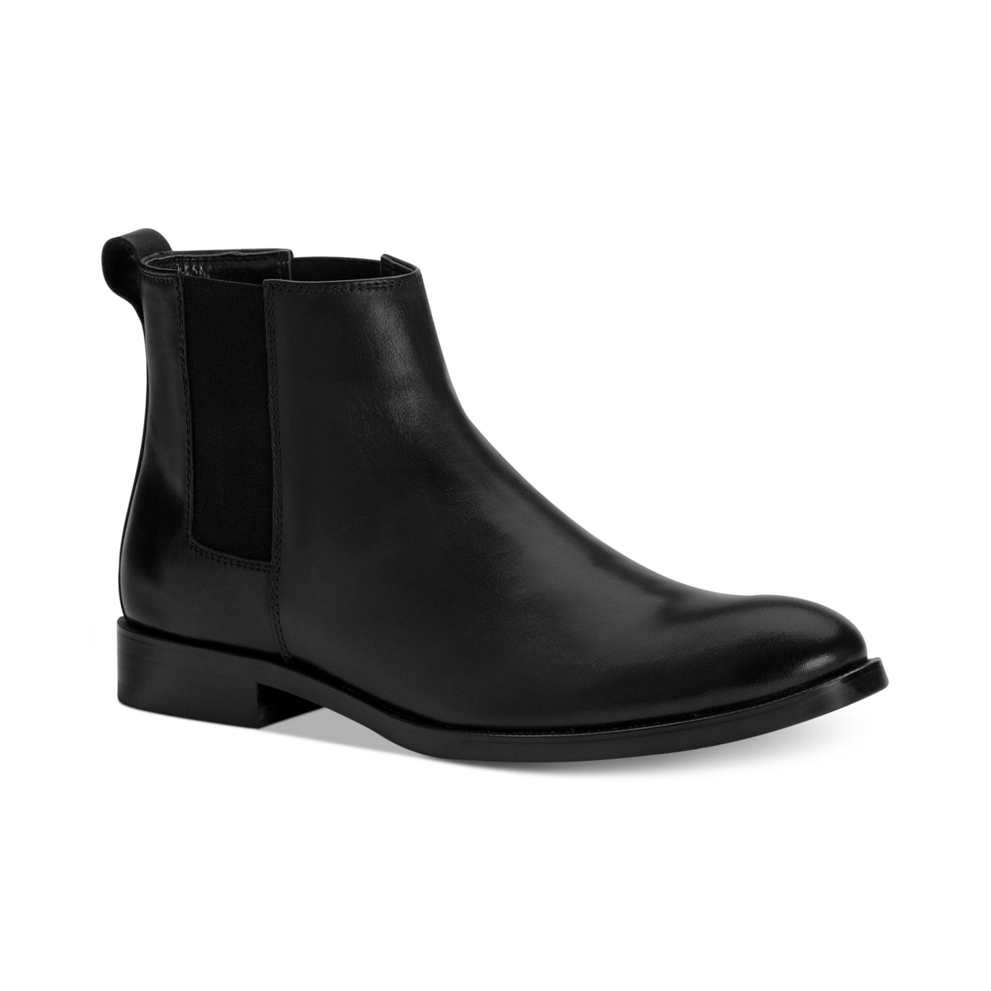 Calvin klein Cambell Chelsea Boots in Black for Men | Lyst