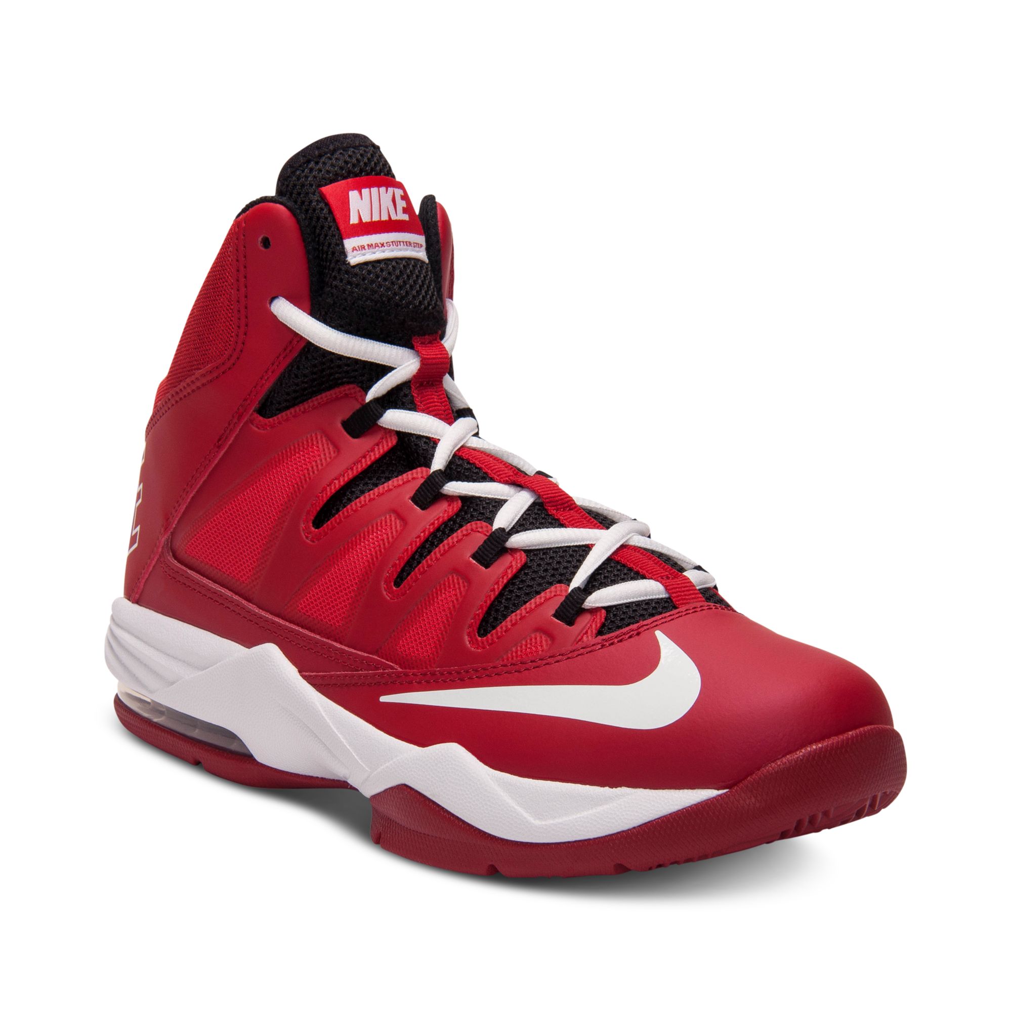 Nike Air Max Stutter Step Basketball Sneakers in Red for Men (GYM RED ...