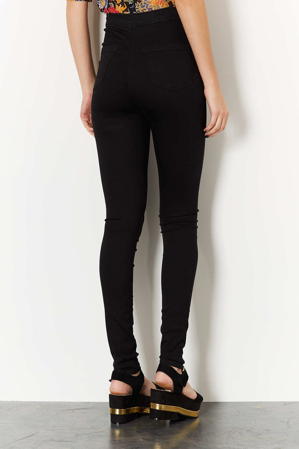 topshop black skinny jeans