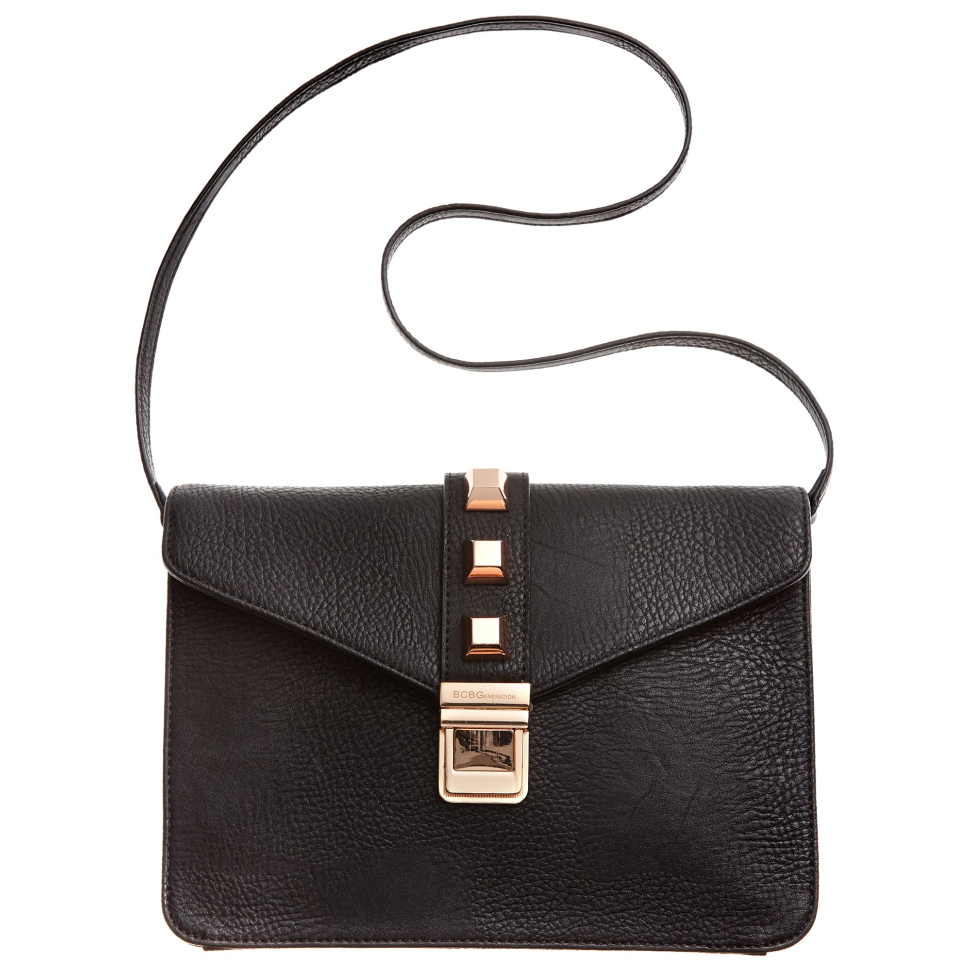 Lyst Bcbgeneration Quinn The Amber Shoulder Bag In Black Gallery
