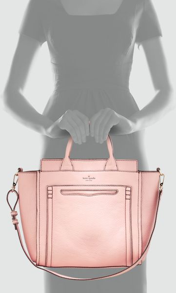 Kate Spade Claremont Drive Marcella Tote Bag Pink Champagne in Pink ...