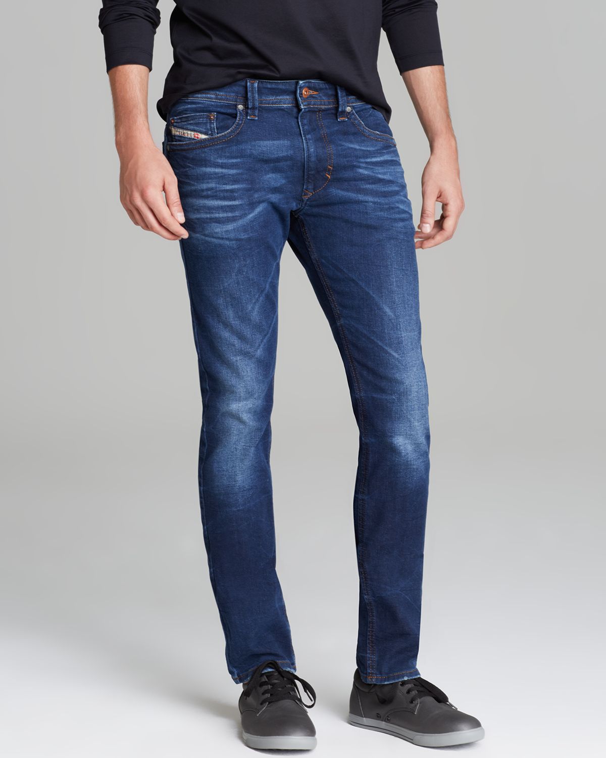 Lyst - Diesel Jeans Thavar Slim Fit in 820s in Blue for Men