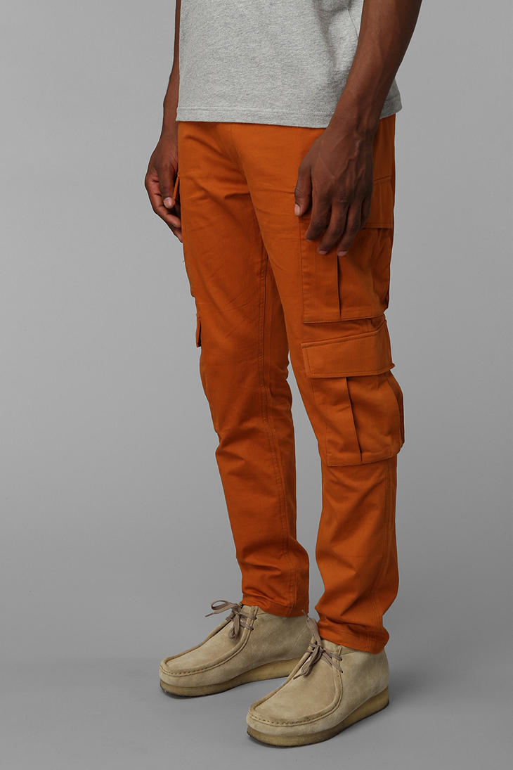 orange nike cargo pants