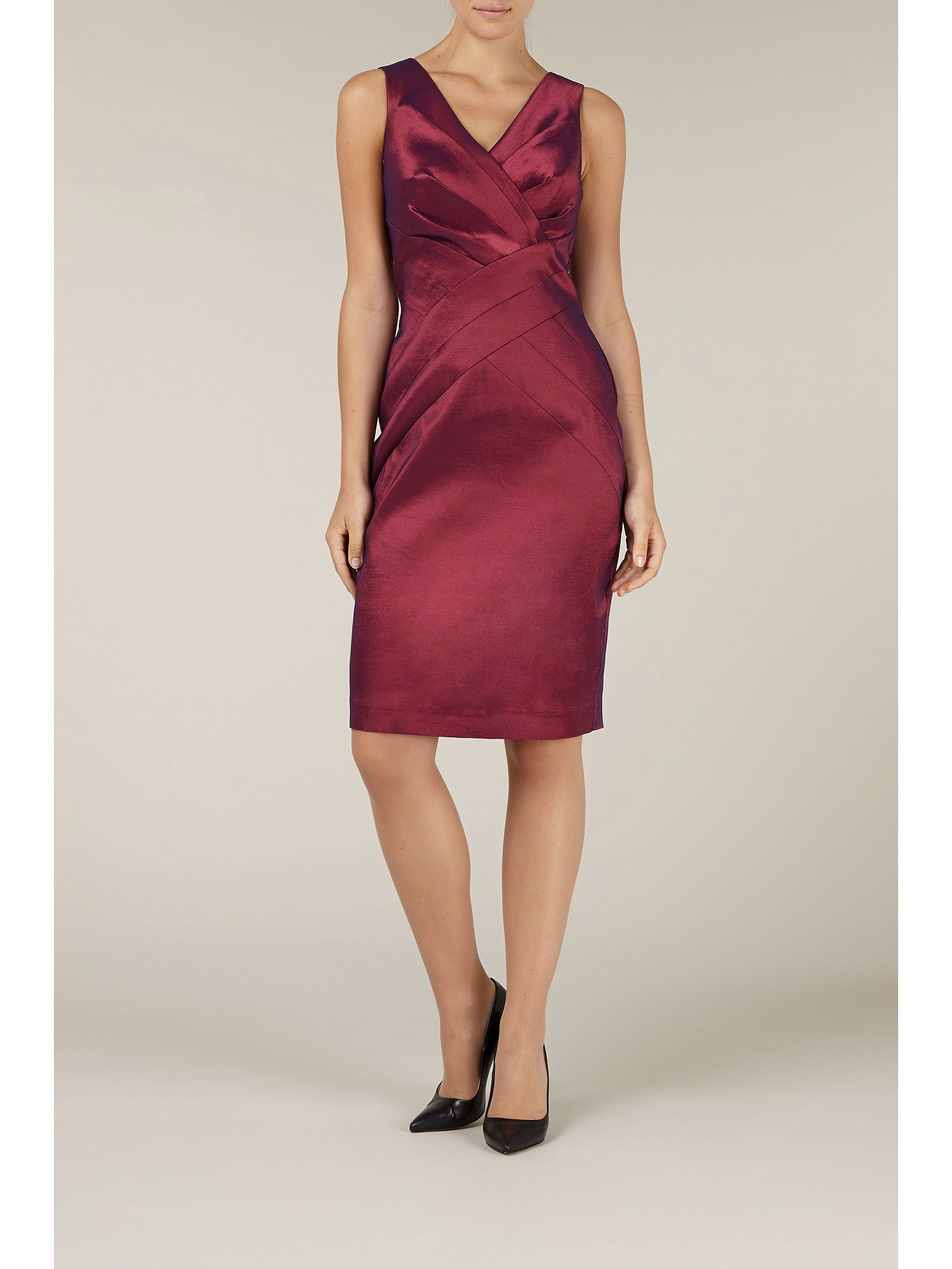 Fashion week Red dress taffeta pictures for lady Fashion week Red dress taffeta pictures for woman