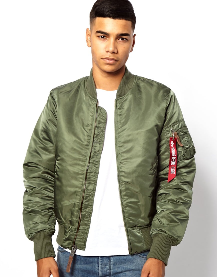 Lyst - Paul Smith Alpha Industries Ma1 Bomber Jacket in Green for Men