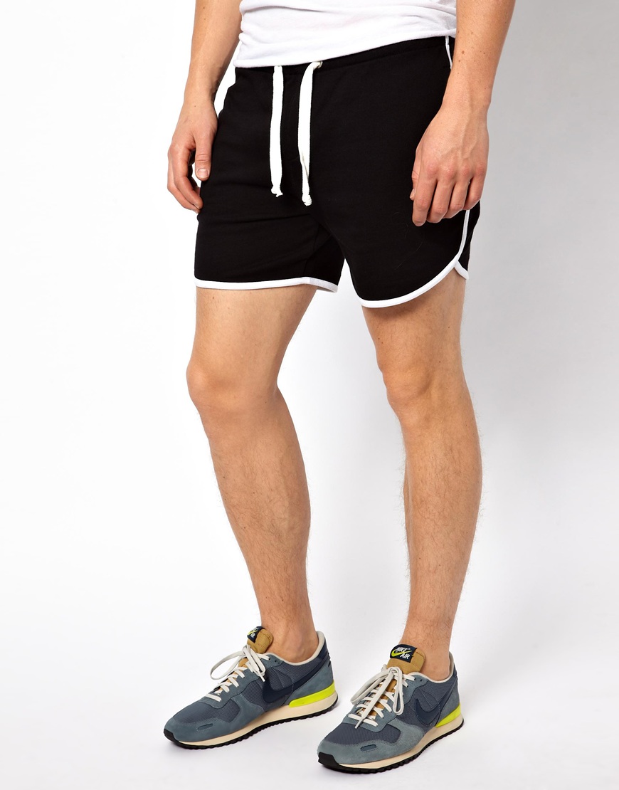 Lyst Asos Jersey Shorts In Short Length In Black For Men 1505