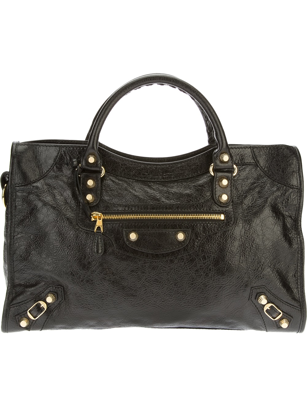 Lyst - Balenciaga Arena Classic City Bag in Black