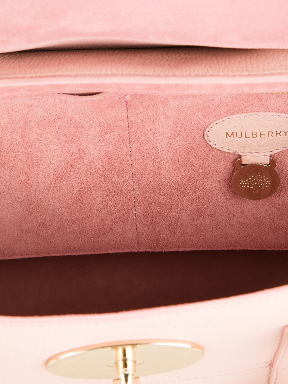 mulberry bayswater pink handbag