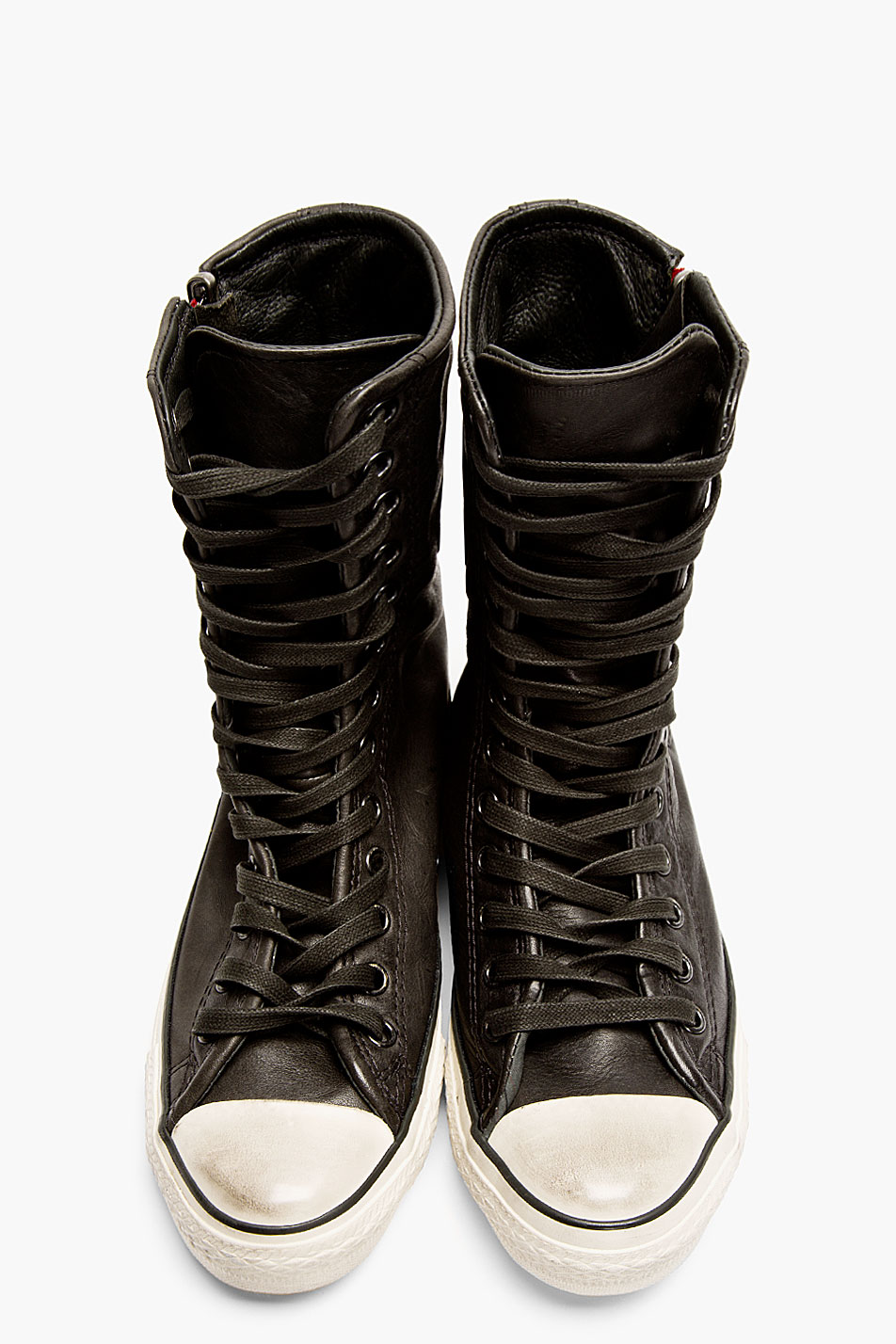 leather converse shoes mens