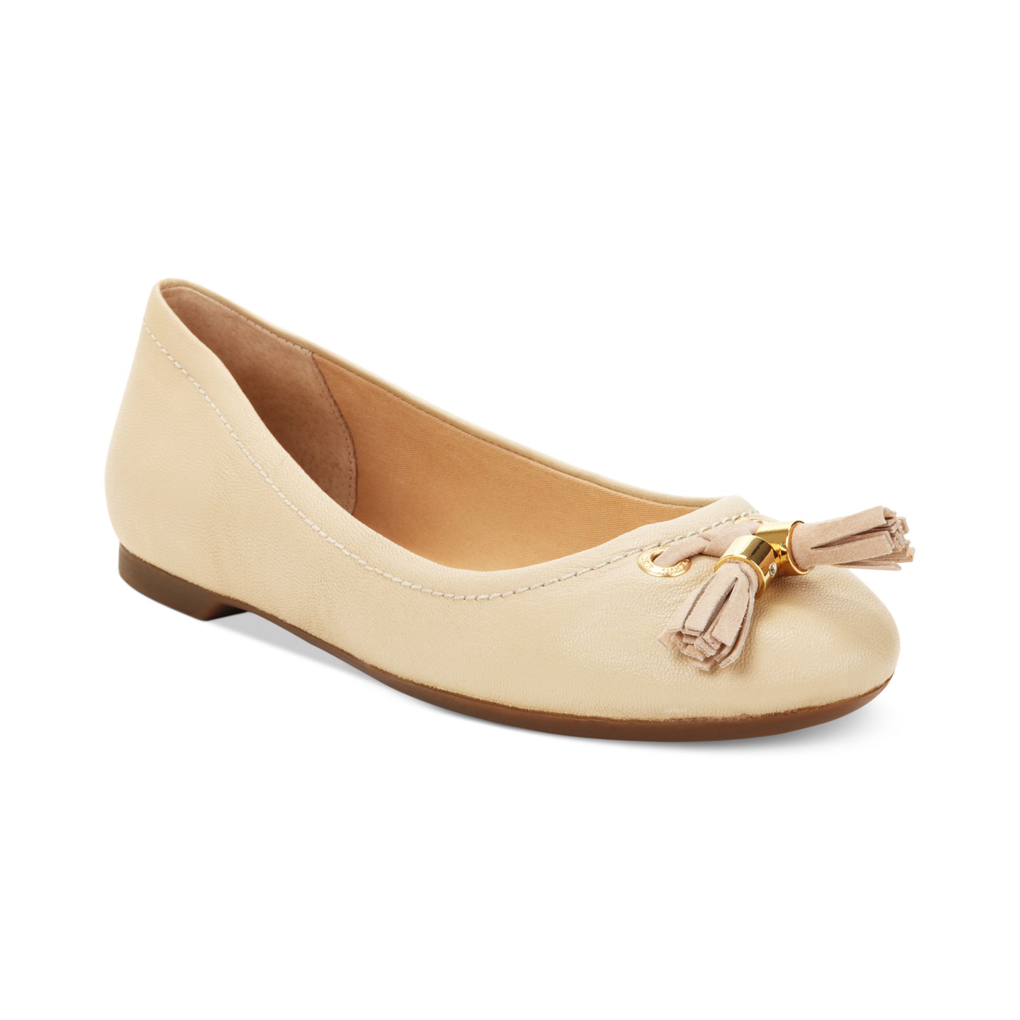 Sperry top-sider Bliss Ballet Flats in Natural | Lyst