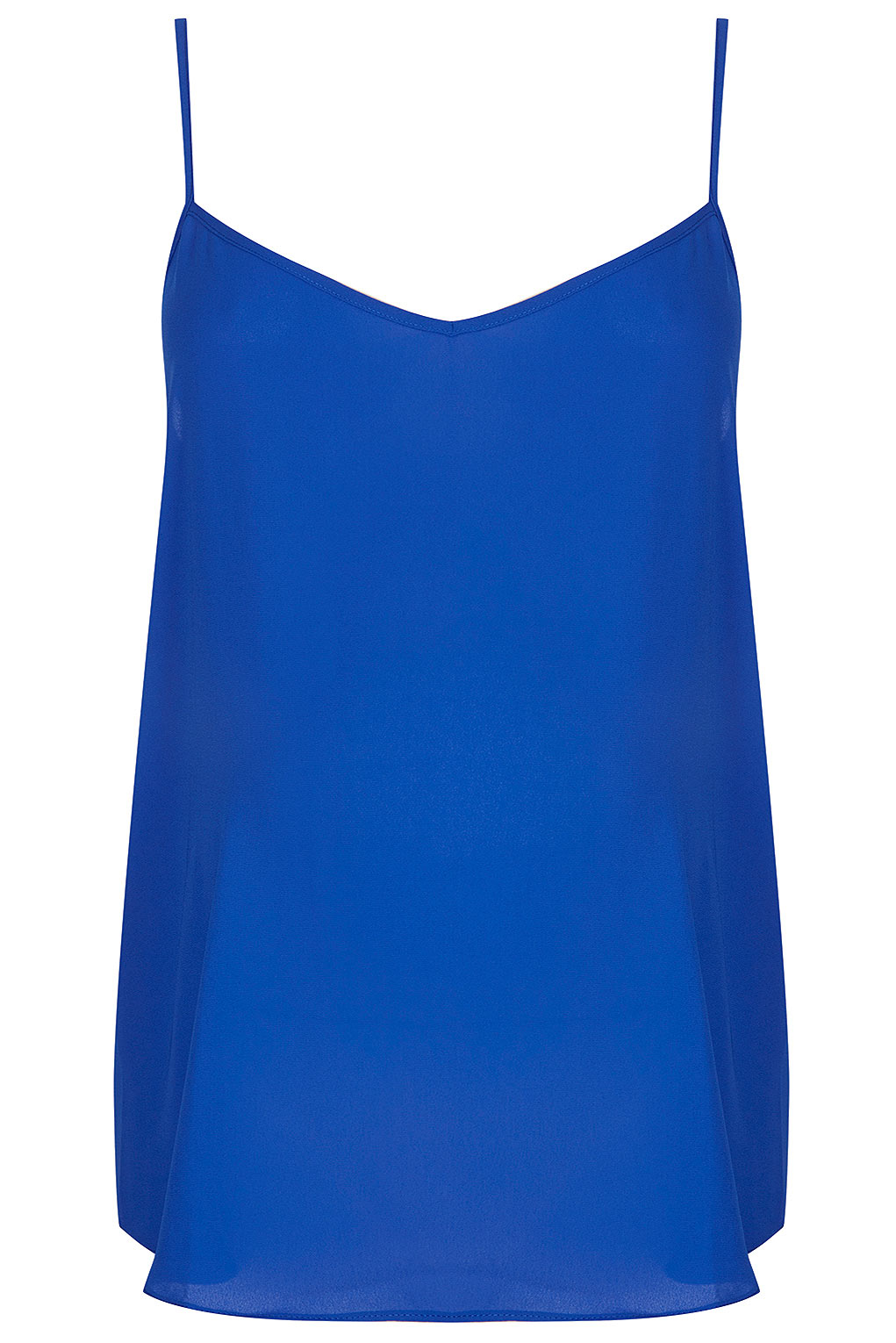 Lyst - Topshop Maternity Strappy Cami Top in Blue