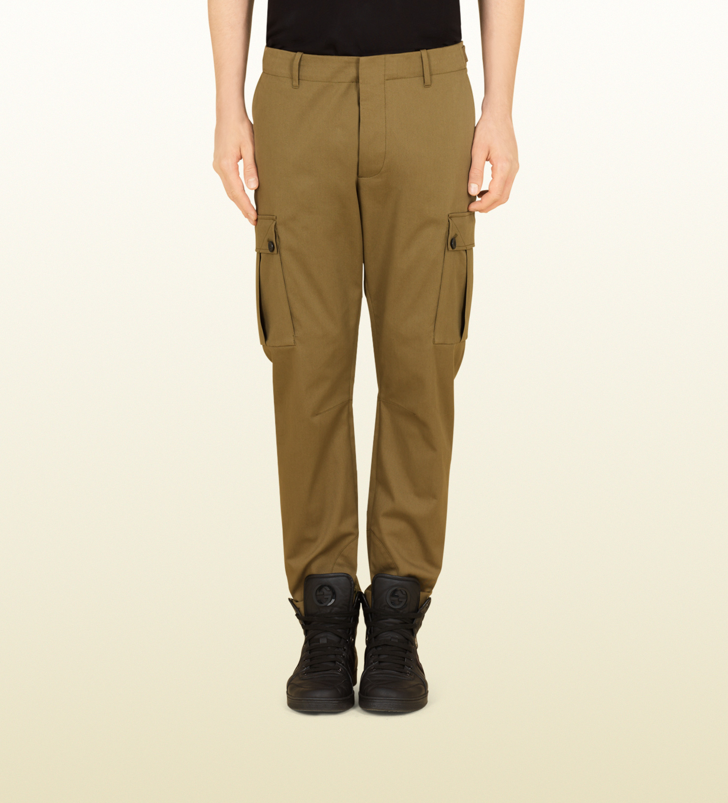 gucci green pants