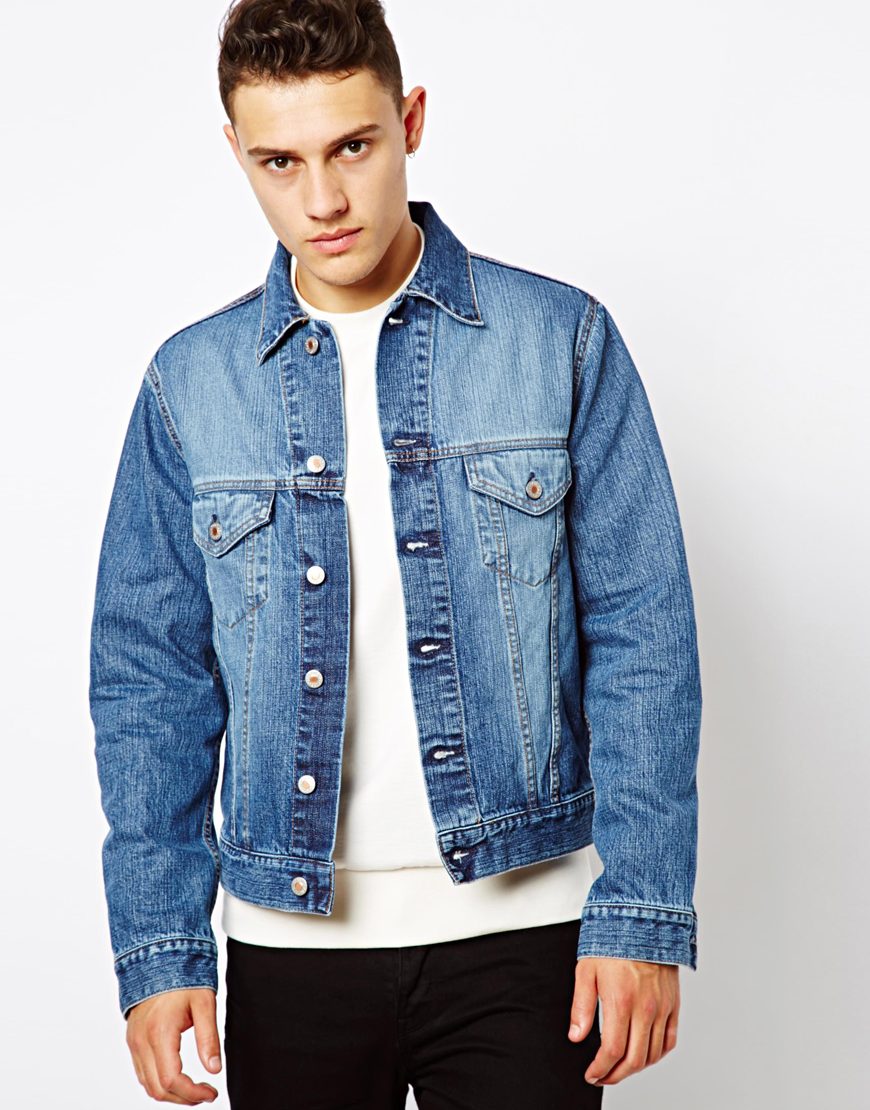 Lyst - Dolce & Gabbana Denim Jacket in Blue for Men