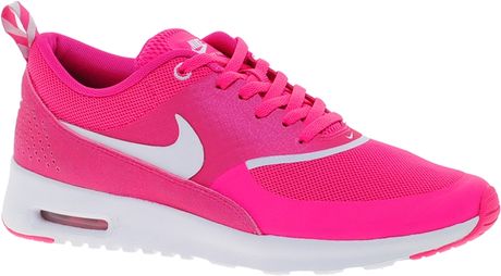 Nike Air Max Thea Pink Trainers in Pink | Lyst